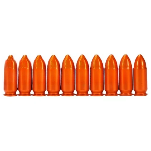 A-Zoom 9x19 Luger Turuncu Snap-Cap (10 Adet)