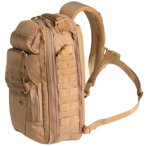 First Tactical Crosshatch Sling Çanta 19L - Coyote