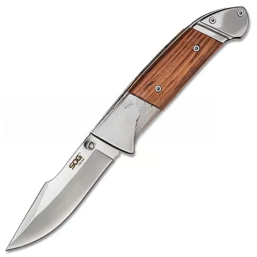 SOG FF-30 Fielder Ahşap Saplı Çakı
